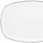 SELTMANN WEIDEN Servierplatte Lido Black Line 35 x 23,7 cm Porzellan Schwarz