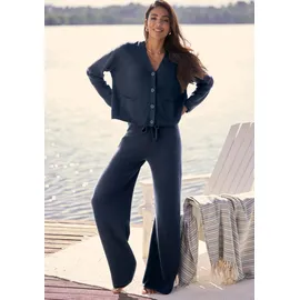 ELBSAND Strickjacke Loungewear Blau 36/38