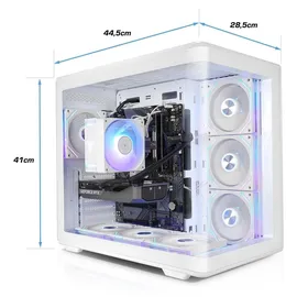 kiebel.de Panorama Curve VIII Gaming-PC AMD Ryzen 7 8700F 4,0 GHz 32 GB RAM 1 TB SSD GeForce RTX 5070 Win 11