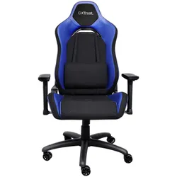 Trust Gaming GXT714B Ruya Gaming Stuhl Komfortabel, vollständig einstellbarer Gaming-Stuhl, hergestellt aus recycelten Materialien, blau