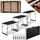 Tectake tectake® 3 Tapeziertische