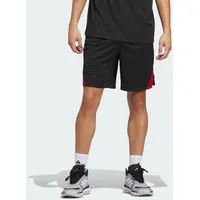 adidas 3-Streifen Shorts Black/Team Power Red 2 L