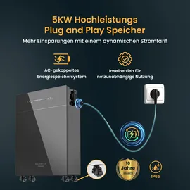 Marstek Venus-E 5,12 kWh AC gekoppeltes Energiespeichersystem