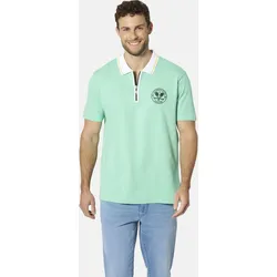 Poloshirt BABISTA "Poloshirt ENZOLEO", Herren, Gr. XXL, grün (mint), Obermaterial: 100% Baumwolle CO., Shirts
