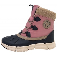 GEOX Mädchen J Flexyper Girl B Ab Stiefeletten,Black Dk Pink,33 EU