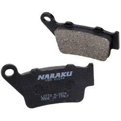 Bremsbeläge Naraku organisch / hinten KTM Duke 125 / 390