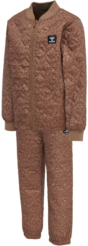 hummel hmlSOBI Thermoanzug Kinder copper brown 128