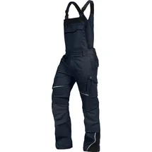 Leibwächter FLEXL Flex Line, Latzhose marine-schwarz, Größe 30 - schwarz - 30