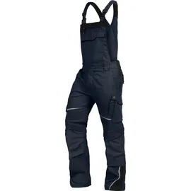 Leibwächter FLEXL Flex Line, Latzhose marine-schwarz, Größe 30 - schwarz - 30