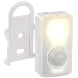 PEARL Nachtlicht Batterie: LED-Nachtlicht mit Bewegungs- und Dämmerungs-Sensor, Batteriebetrieb (Bewegungsmelder, LED mit Bewegungssensor, Wand Deckenleuchte)