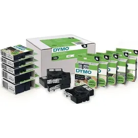 Dymo D1 schwarz auf weiß 1,2cm x 7m (45013)