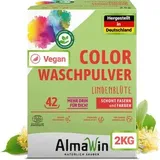 AlmaWin Colorwaschmittel Pulver 2 kg 42 WL