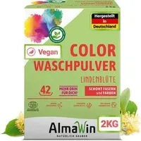 AlmaWin Colorwaschmittel Pulver 2 kg 42 WL