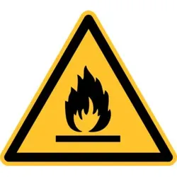 Eichner Warnschild Feuergefährliche Stoffe 31,5 cm PVC