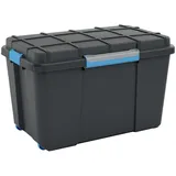 KIS Aufbewahrungsbox Scubba 735 x 460 x 445 mm 1-tlg. grau-blau