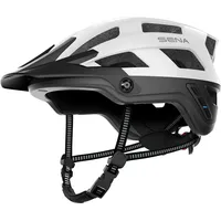 Sena M1 EVO Smart Mountainbike-Helm (Mattweiß, L)