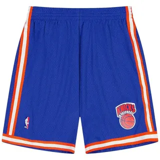 Mitchell & Ness Jogginghose Mitchell and Ness NBA New York Knicks 1995 Short blau S
