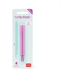 Legami Nachfüll Set 2er Lovely Friends lila - Violett