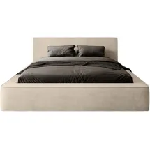 FEDVE Polsterbett 200 x 200 cm Beige