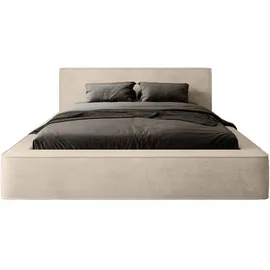 FEDVE Polsterbett 200 x 200 cm Beige