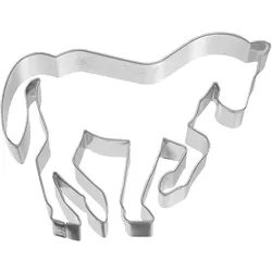 Birkmann Bauernhof Ausstechform 'Pferd in Piaffe' 11 cm Edelstahl - A
