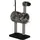 PawHut Kratzbaum 93 cm Schwarz/Weiß