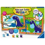 Ravensburger Malen nach Zahlen Junior 1 St. Land der Dinosaurier