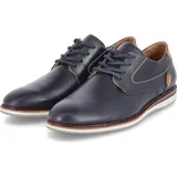 BULLBOXER Herren Halbschuhe Dunkelblau Glattleder handcraftedGröße:42 - Blau - 42