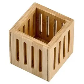 Zeller Stiftehalter Bambus 8,0 x 8,0 x 8,0 cm Braun 1 St.