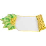 Wasserhängematte, aufblasbare Liege mit Ananas-Muster, faltbar, multifunktional, für Strand und Pool