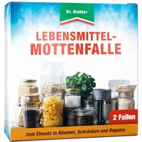 Silberkraft Effektive Lebensmittel-Mottenfalle 2 St.