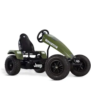 Berg Toys BERG Jeep® Revolution E-Motor Hybrid mit Dreigangschaltung olivegrün E-BFR-3