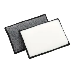 De Witte Scheuerschwamm für Leder und Textilien 460300200 , 1 Packung = 4 Stück