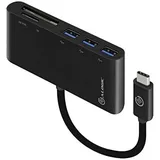 Alogic Adapter USB-C MultiPort Card Reader USB 3.0 schwarz