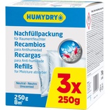 Humydry Nachfüllpackung, 750g (3x 250g)