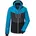 Mn Skijacke Schwarz/Blau XXL