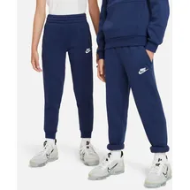 Nike Sportswear Club Fleece Jogginghose Kinder 410 midnight navy/white XS 122-128 cm