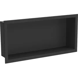 Mexen X-Wall-R Wandnische mit Rand 45 x 20 cm, schwarz - 1970452010