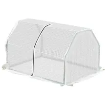 Outsunny Gewächshaus 99L x 71B x 60H cm - weiss