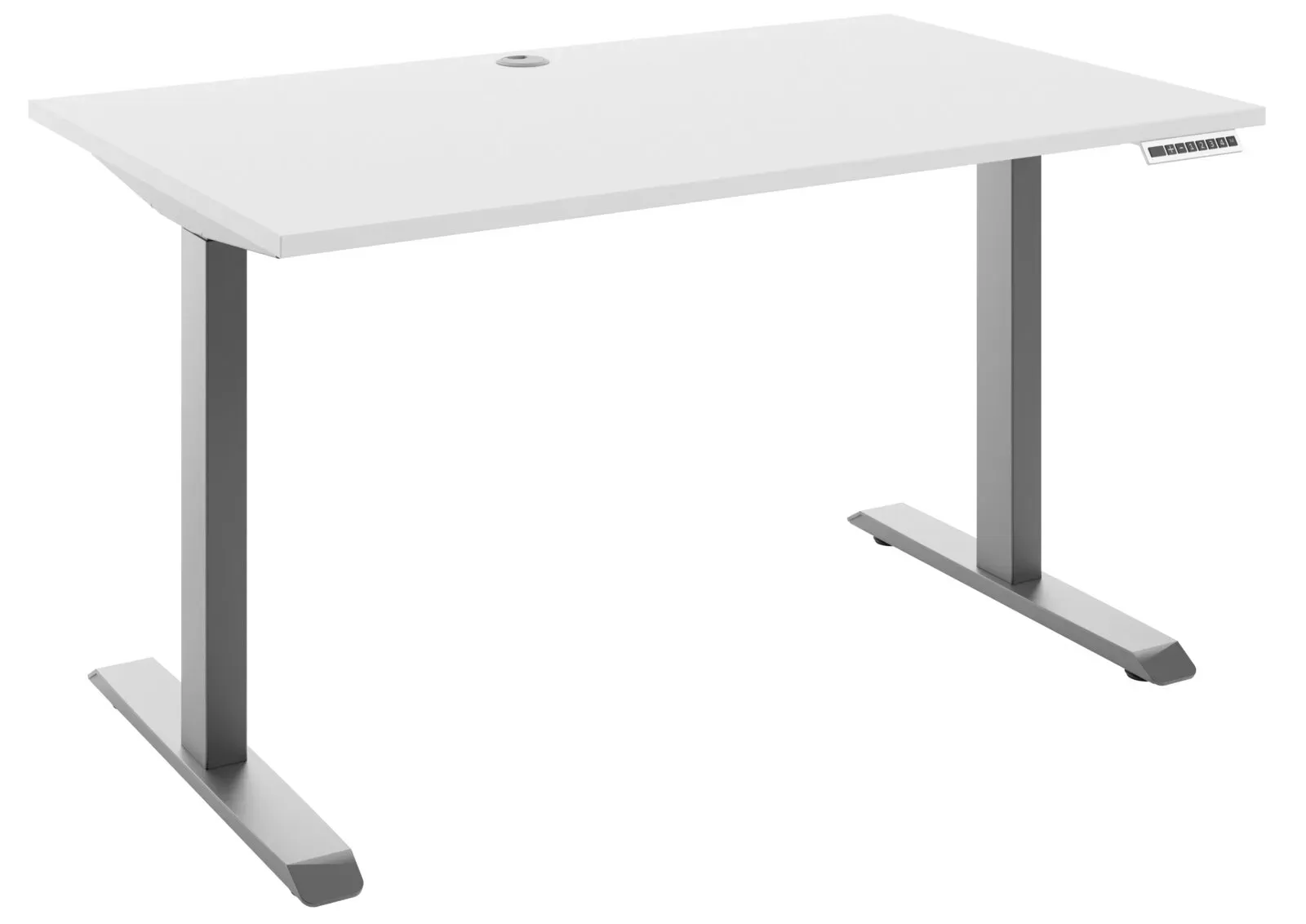 Manjana E-Schreibtisch 2-motorig OHIO - B/H/T ca. 130,00x74,20x68,00