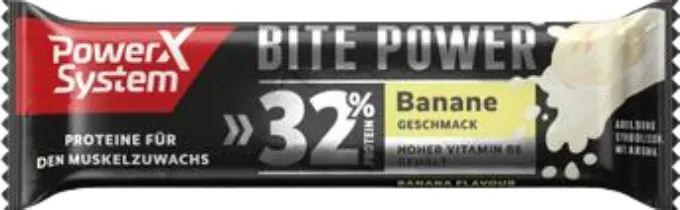 Power System Proteinriegel Banane 32% Protein 35g