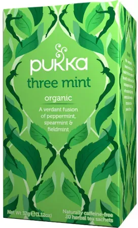 Pukka Herbs Three Mint 20 Teebeutel