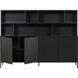 Woood Buffet Gravu 150 x 200 cm Schwarz