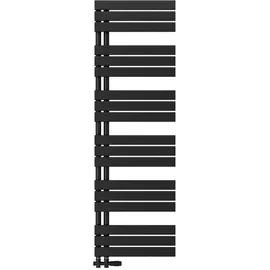 EMKE Badheizkörper 500 x 1600 mm 794 W schwarz Mittelventil