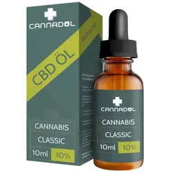 Cannadol Classic CBD Öl 10%, (1000mg) – 10ml