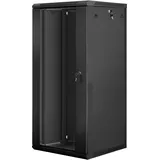 LANBERG WF01-6627-10B Rack 27U Wandmontiertes Regal Schwarz