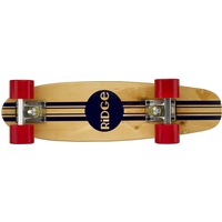 Ridge Retro Skateboard Mini Cruiser, rot, 22 Zoll, WPB-22