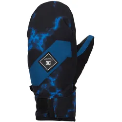 Snowboardhandschuhe DC SHOES "Franchise", Kinder, Gr. L, blau (blau flame), [Hauptstoff] 100% Polyurethan, Handschuhe