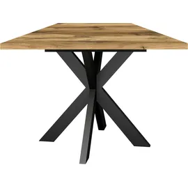 Mäusbacher Ausziehtisch 90 x 73 x 90 cm schwarz