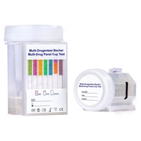 One+Step Multi Drogentest - 8 Drogenarten - Professioneller Drogenschnelltest (Urintest) im sterilen & hygienischen Becher